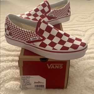 COPY - Classic slip on mix checker Vans